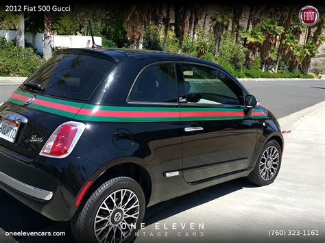 gucci fiat 500 for sale uk|fiat 500 gucci edition black.